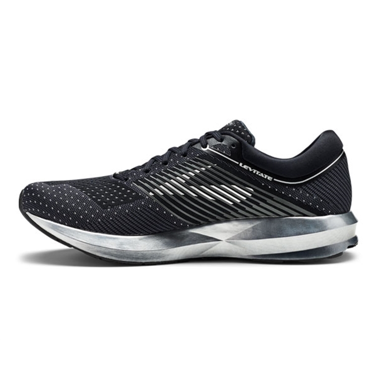 brooks Men\'s Levitate Black / Ebony / Silver