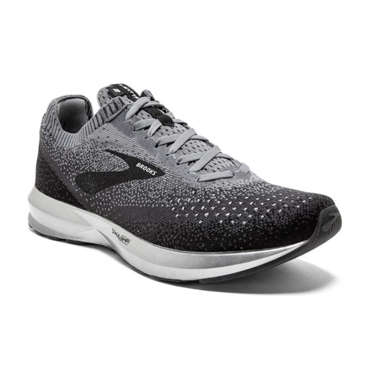 brooks Men's Levitate 2 Black / Grey / Ebony