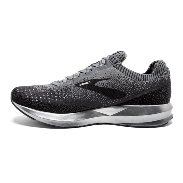 brooks Men\'s Levitate 2 Black / Grey / Ebony