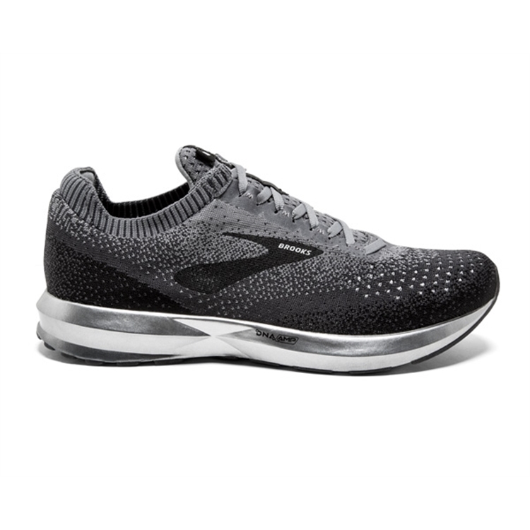 brooks Men\'s Levitate 2 Black / Grey / Ebony