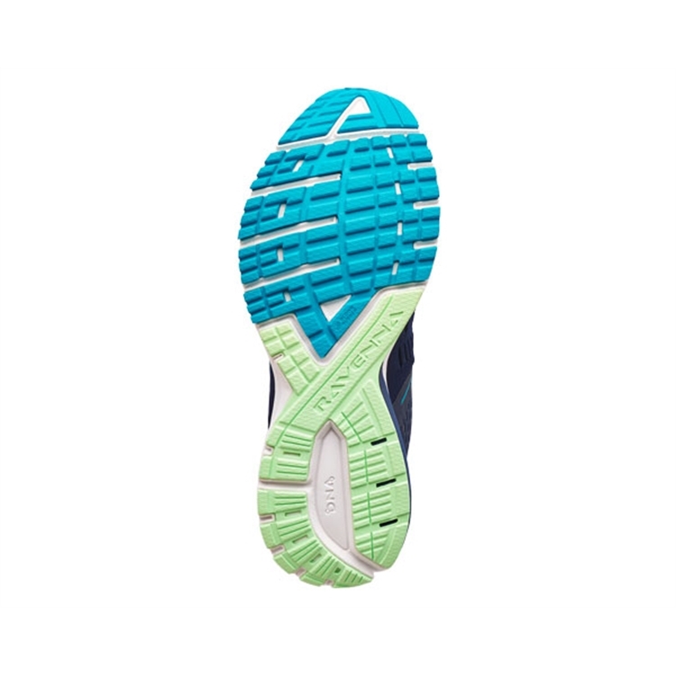 brooks Women\'s Ravenna 9 Navy / Blue / Green