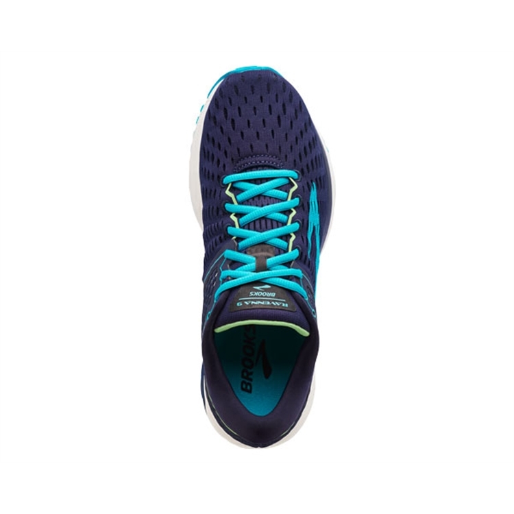 brooks Women\'s Ravenna 9 Navy / Blue / Green