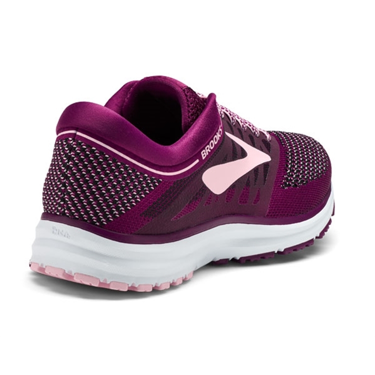 brooks Women\'s Revel Plum / Pink / Black