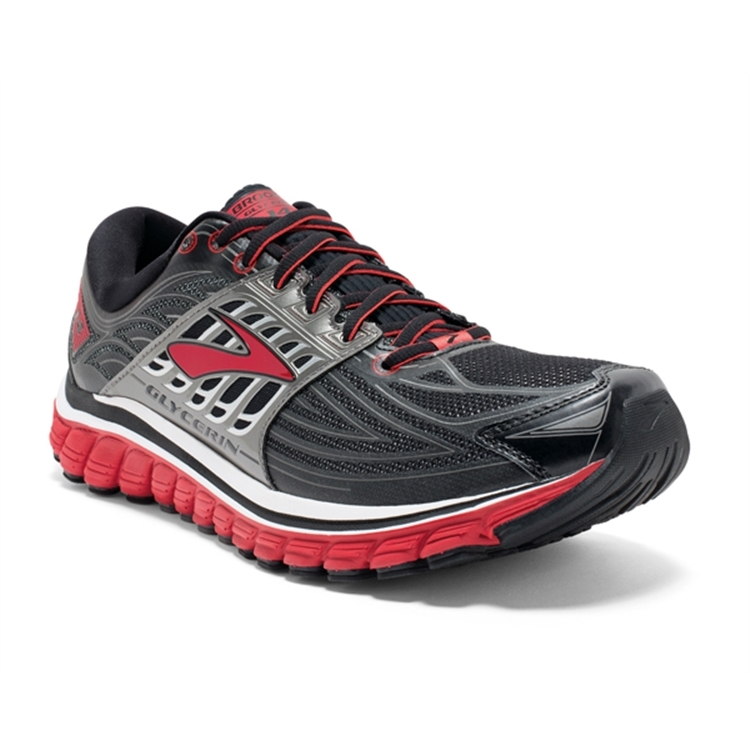 brooks Men\'s Glycerin 14 High Risk Red / Anthracite