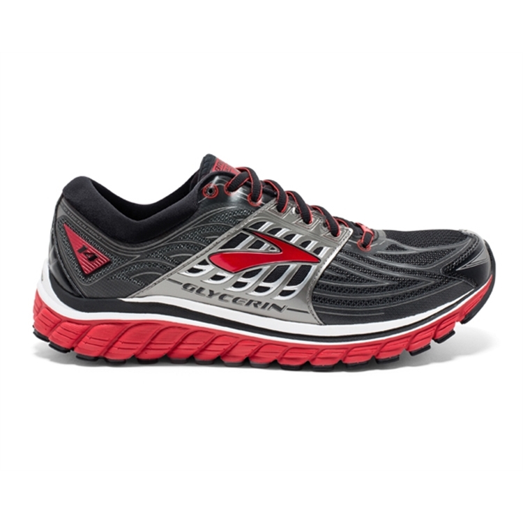 brooks Men\'s Glycerin 14 High Risk Red / Anthracite