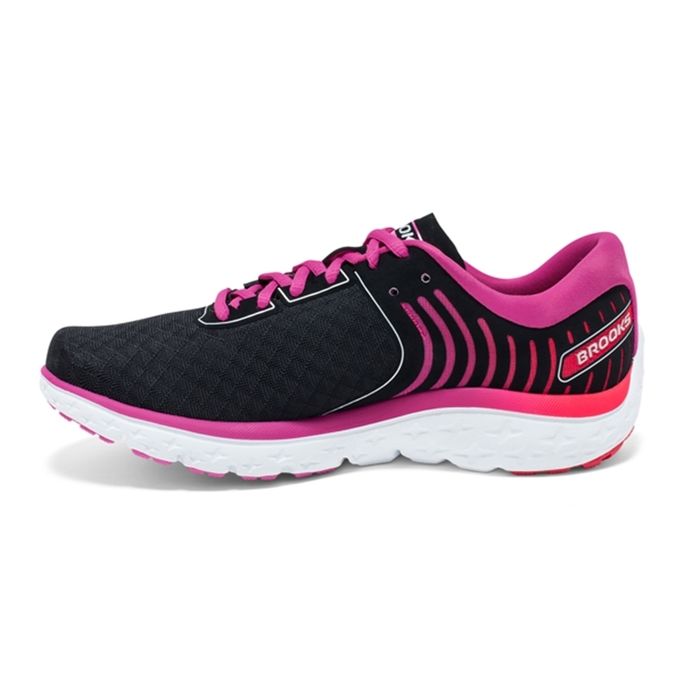 brooks Women\'s PureFlow 6 Black / Rose Violet