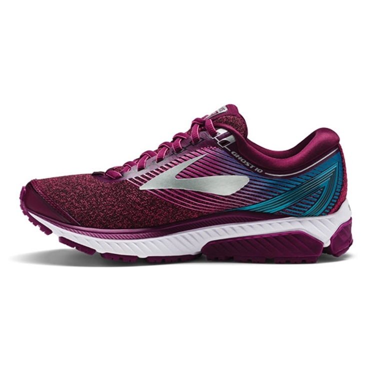 brooks Women\'s Ghost 10 Purple / Pink / Teal