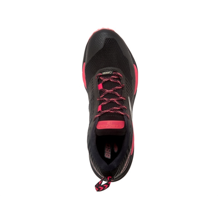 brooks Women\'s Cascadia GTX 13 Black / Pink / Coral