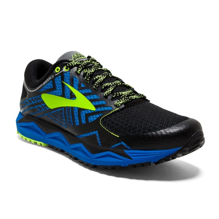 brooks Men's Caldera 2 Blue / Black / Lime