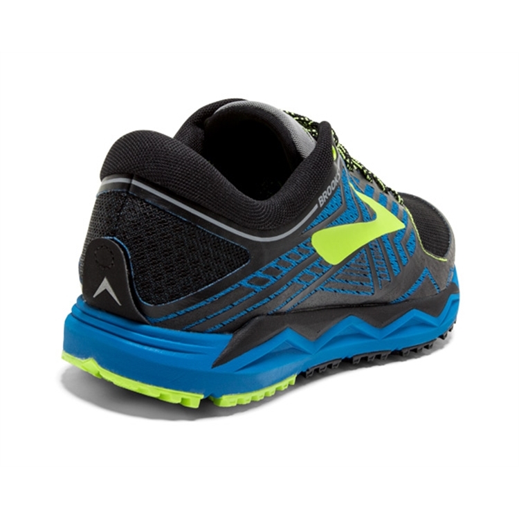 brooks Men\'s Caldera 2 Blue / Black / Lime