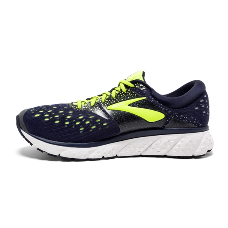 brooks Men\'s Glycerin 16 Navy / Nightlife / Grey