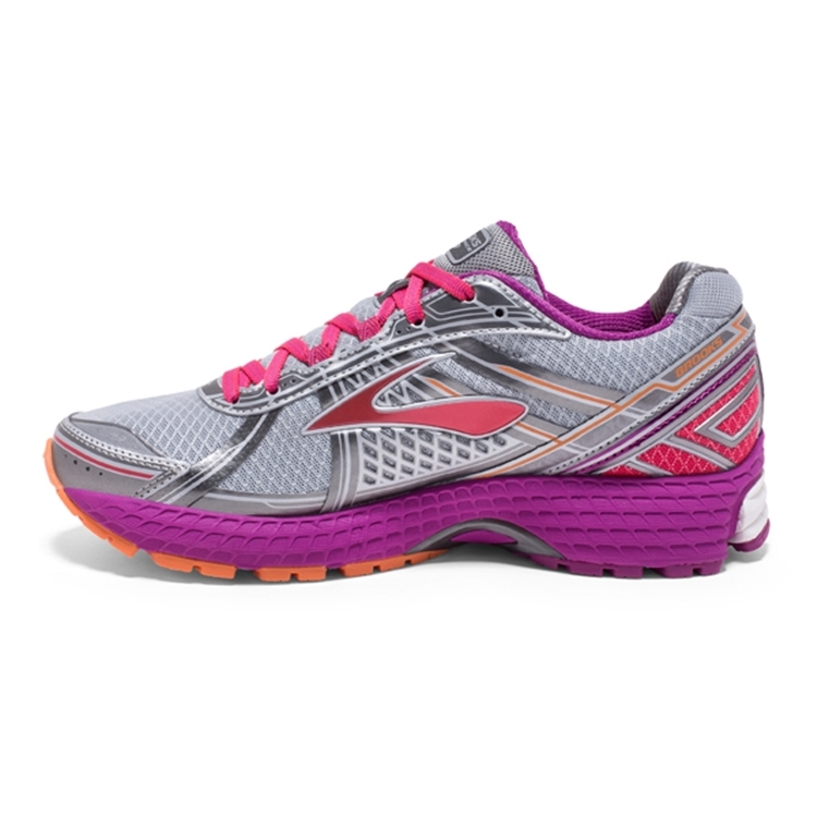 brooks Women\'s Defyance 9 Silver / Charcoal / Pink