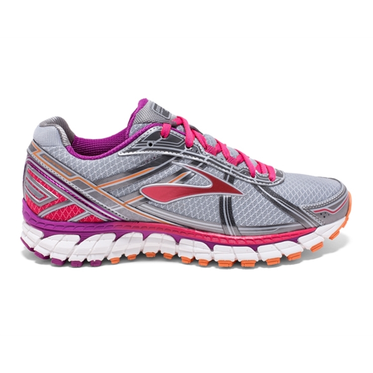 brooks Women\'s Defyance 9 Silver / Charcoal / Pink
