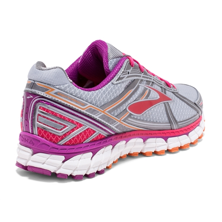 brooks Women\'s Defyance 9 Silver / Charcoal / Pink