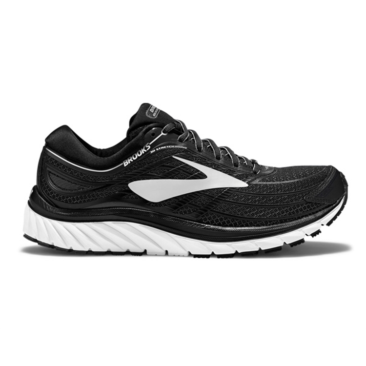 brooks Men\'s Glycerin 15 Black / Silver / White