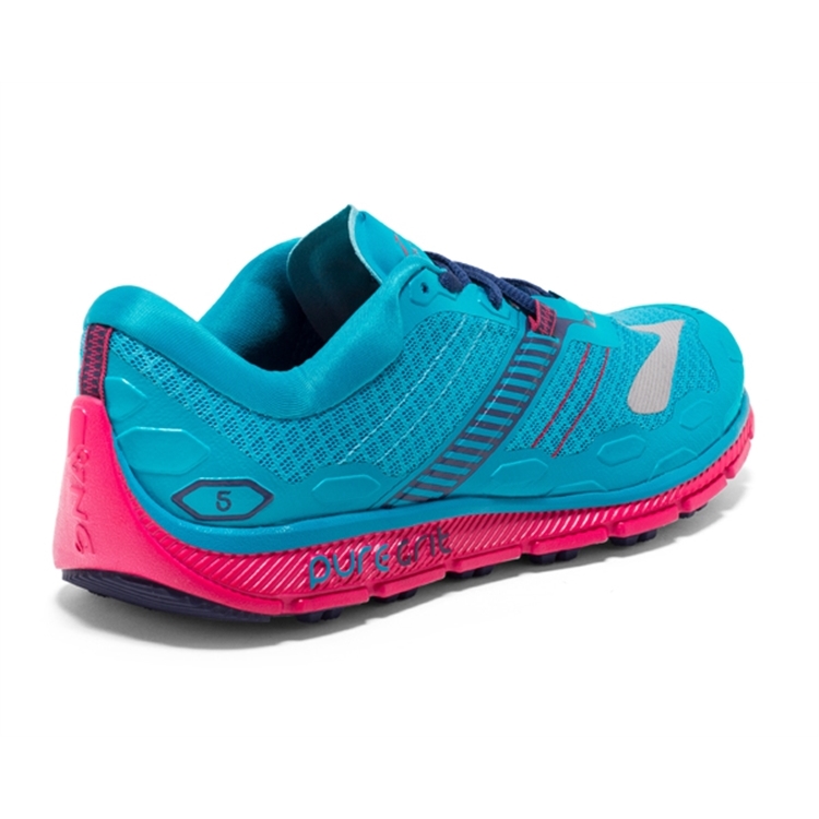 brooks Women\'s PureGrit 5 Blue / Virtual Pink