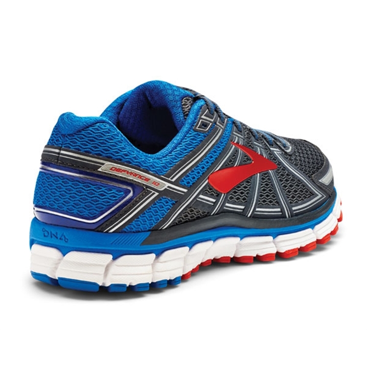 brooks Men\'s Defyance 10 Ebony / Blue / Orange