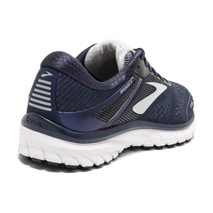 brooks Men\'s Adrenaline GTS 18 Navy / Grey / Black