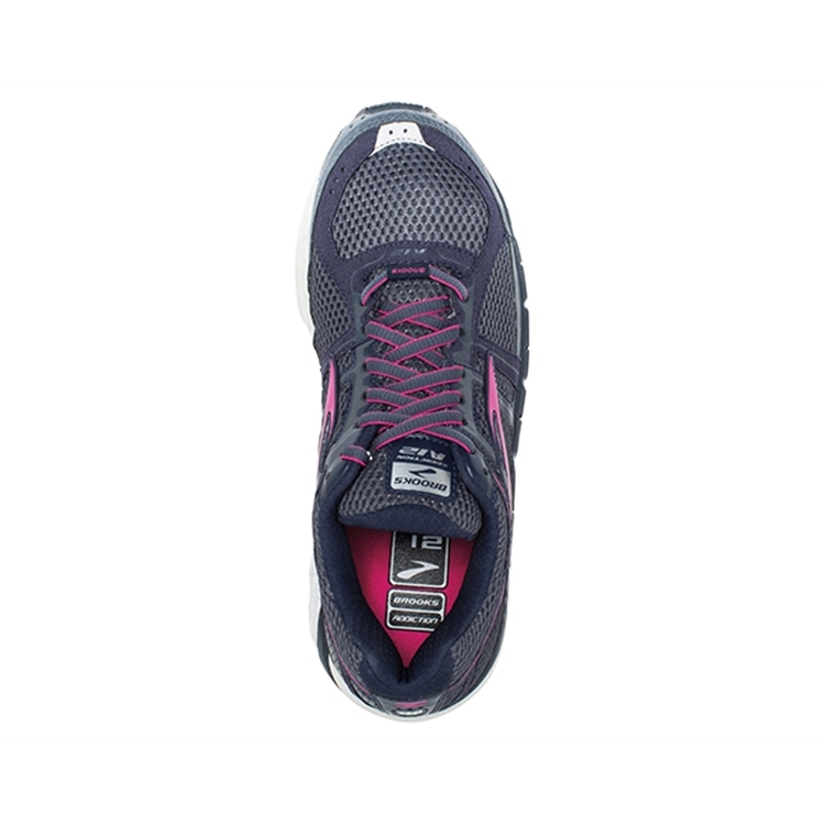 brooks Women\'s Addiction 12 Obsidian / Pink