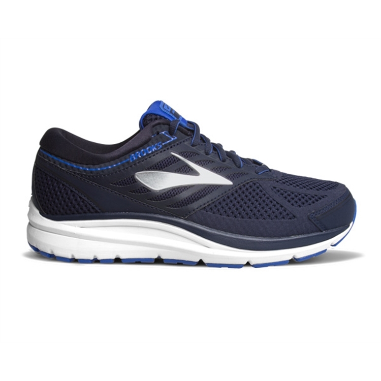 brooks Men\'s Addiction 13 Navy / Silver / Electric Blue