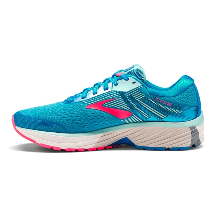 brooks Women\'s Adrenaline GTS 18 Blue / Mint / Pink