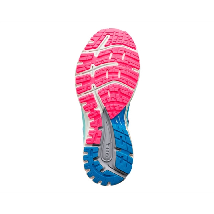 brooks Women\'s Adrenaline GTS 18 Blue / Mint / Pink