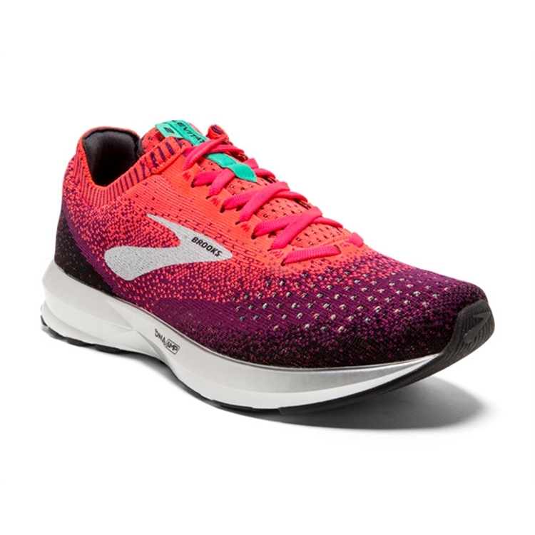 brooks Women's Levitate 2 Pink / Black / Aqua