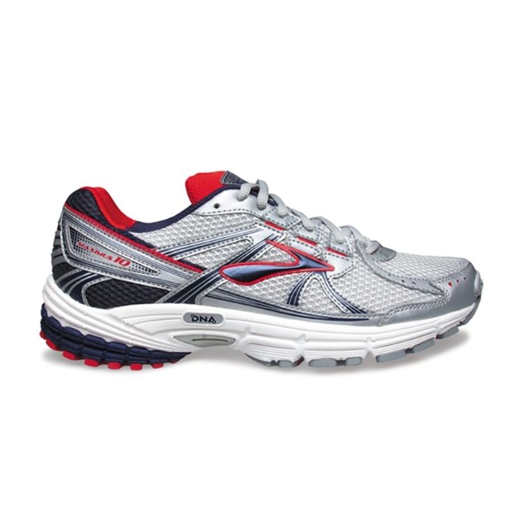 brooks Men\'s Maximus XT 10 Mesh White / Medieval Blue / Red