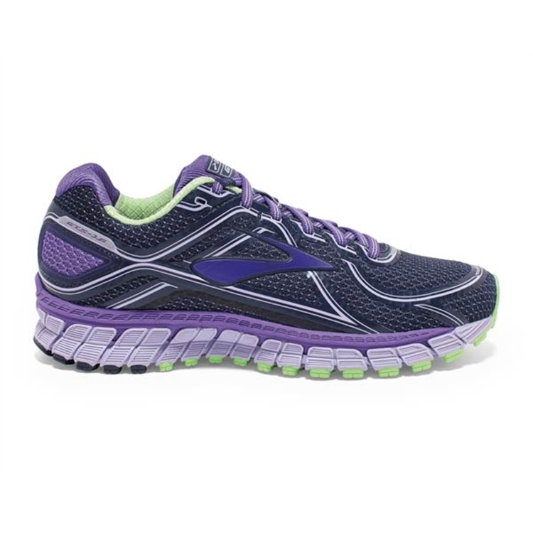 brooks Women\'s Adrenaline GTS 16 Lavender / Passion Flower