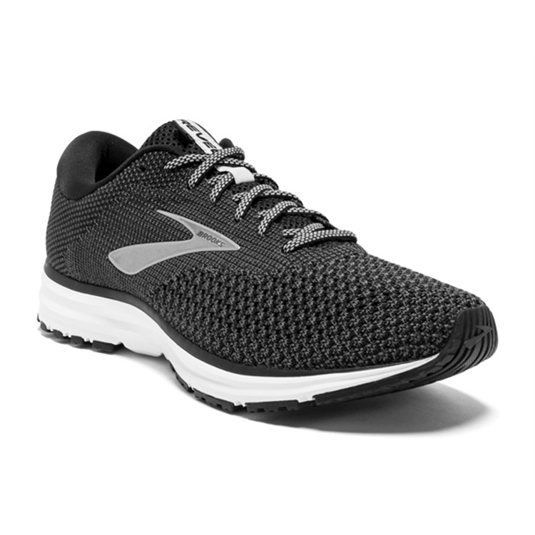 brooks Women's Revel 2 Black / Grey / Grey