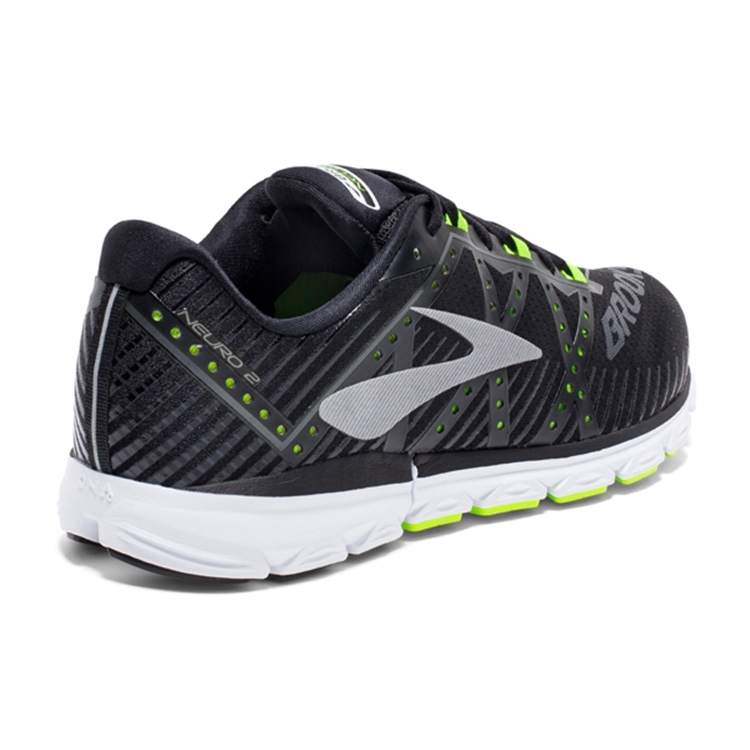 brooks Men\'s Neuro 2 Black / Nightlife / White