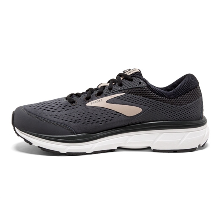 brooks Men\'s Dyad 10 Grey / Black / Tan