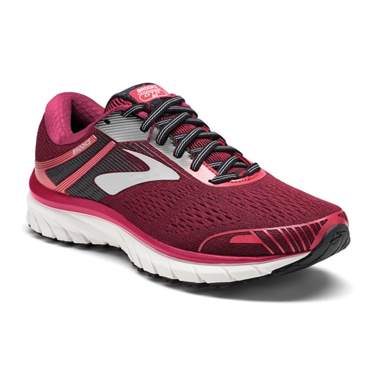 brooks Women\'s Adrenaline GTS 18 Pink / Black / White