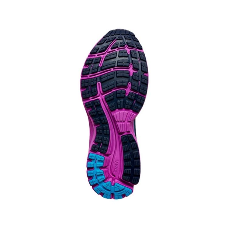 brooks Women\'s Aduro 5 Evening Blue / Purple Cactus