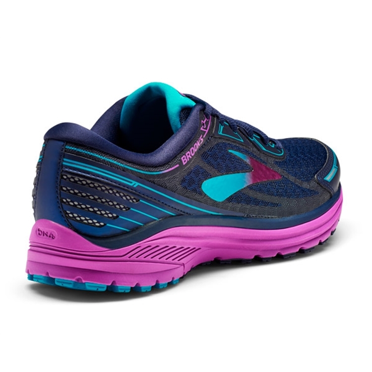 brooks Women\'s Aduro 5 Evening Blue / Purple Cactus