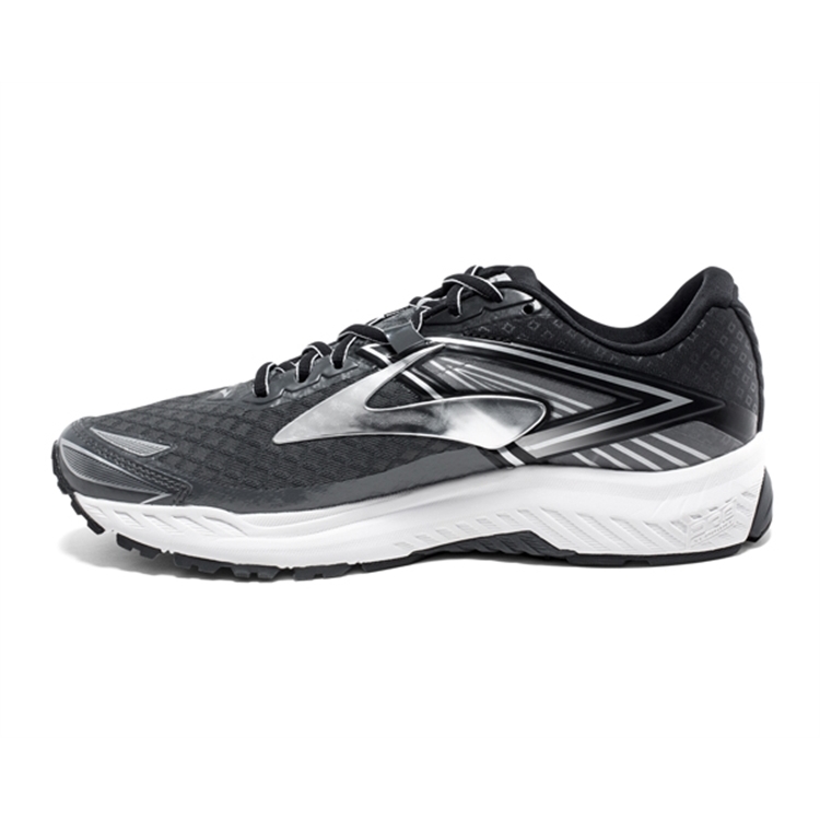 brooks Men\'s Ravenna 8 Anthracite / Silver / Black