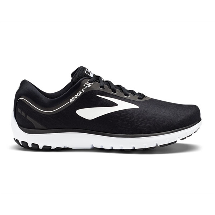 brooks Men\'s PureFlow 7 Black / White