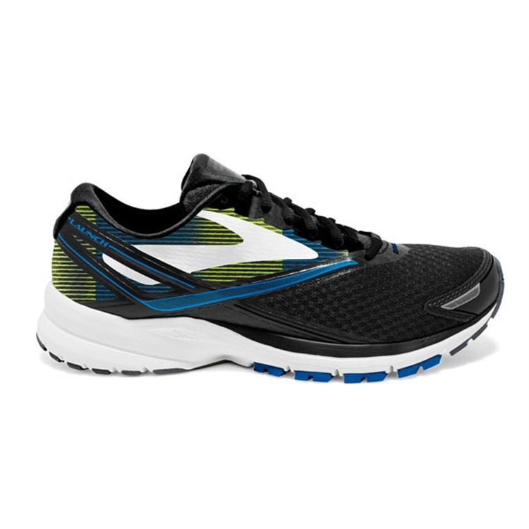 brooks Men\'s Launch 4 Lapis Blue / Lime / Black