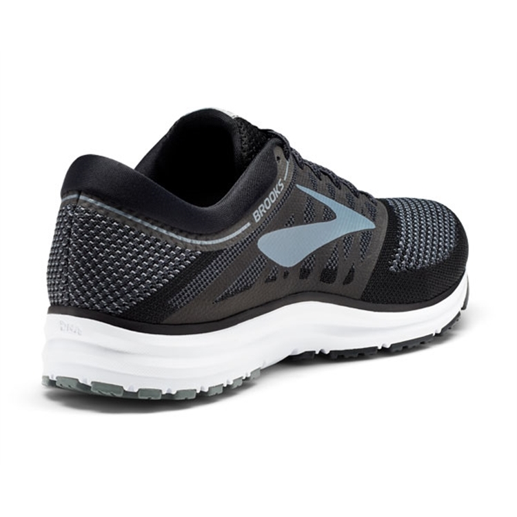 brooks Men\'s Revel Black / Anthracite/grey