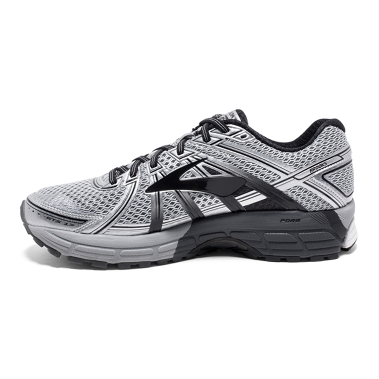 brooks Men\'s Adrenaline GTS 17 Silver / Black / Anthracite