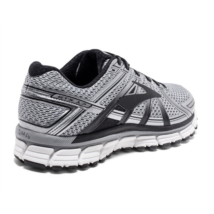 brooks Men\'s Adrenaline GTS 17 Silver / Black / Anthracite