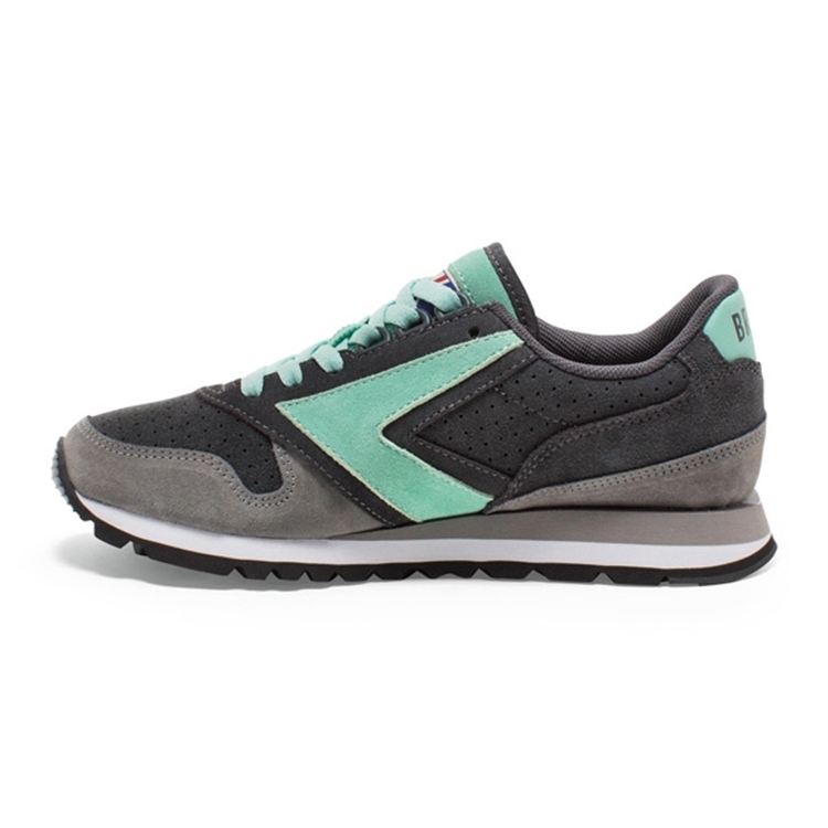 brooks Women\'s Chariot Anthracite / Wild Dove / Br Green