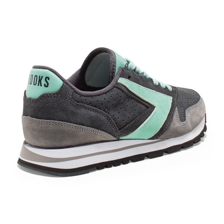 brooks Women\'s Chariot Anthracite / Wild Dove / Br Green