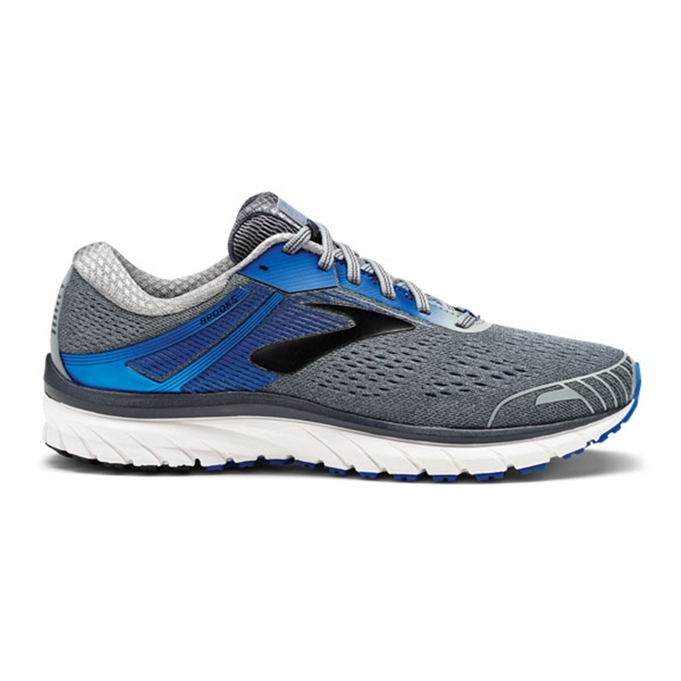 brooks Men\'s Adrenaline GTS 18 Grey / Blue / Black